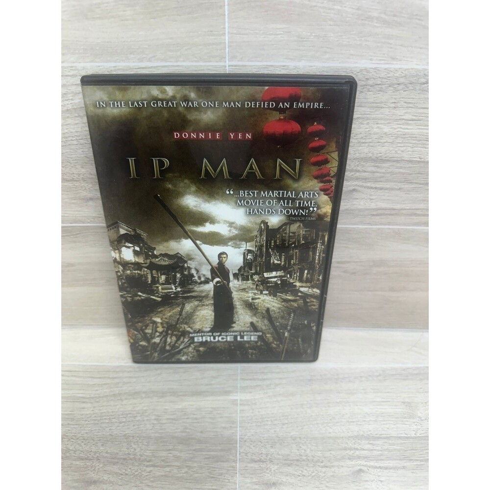 Ip Man DVD 2008 Martial Arts Donnie Yen Bruce Lee Mentor Bonus